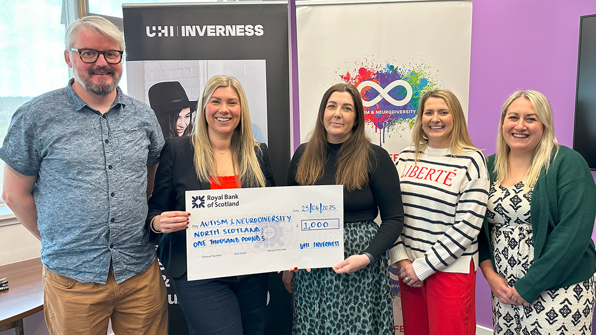 UHI Inverness survey campaign achieves high satisfaction rating and raises charity donation UHI Inverness survey campaign achieves high satisfaction rating and raises charity donation