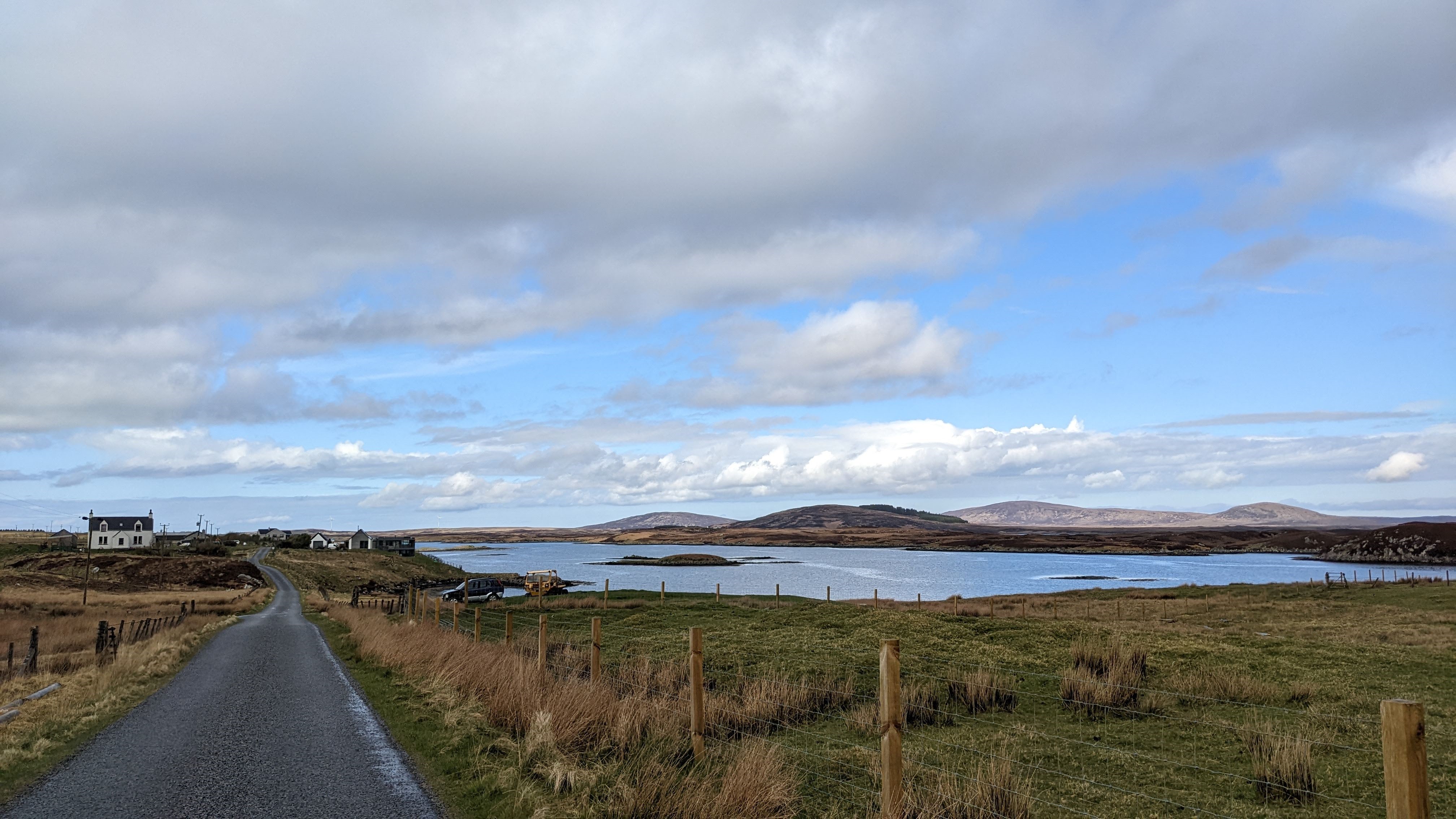 Landscape picture of Uist