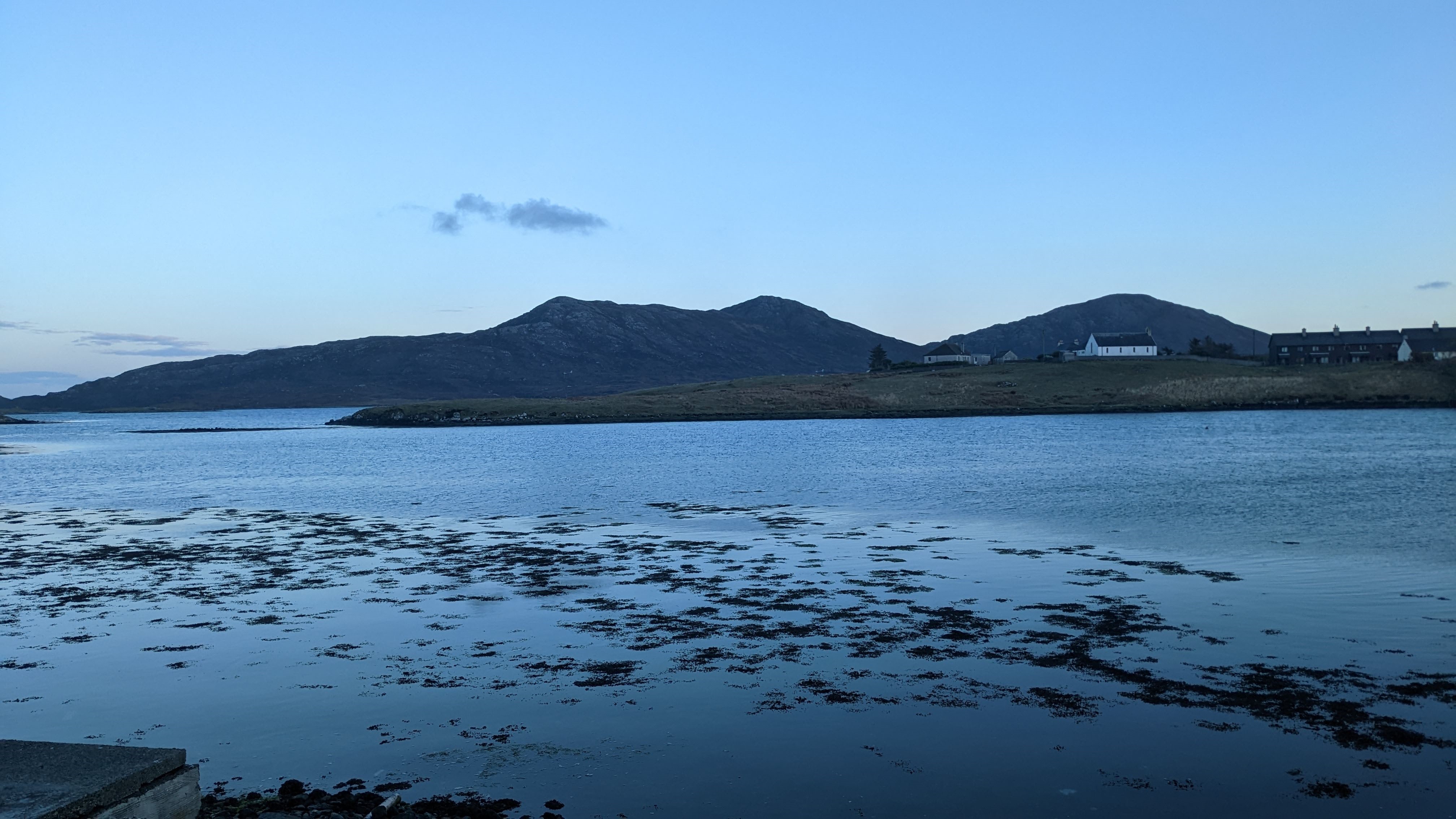 Shoreline landscape of Uist