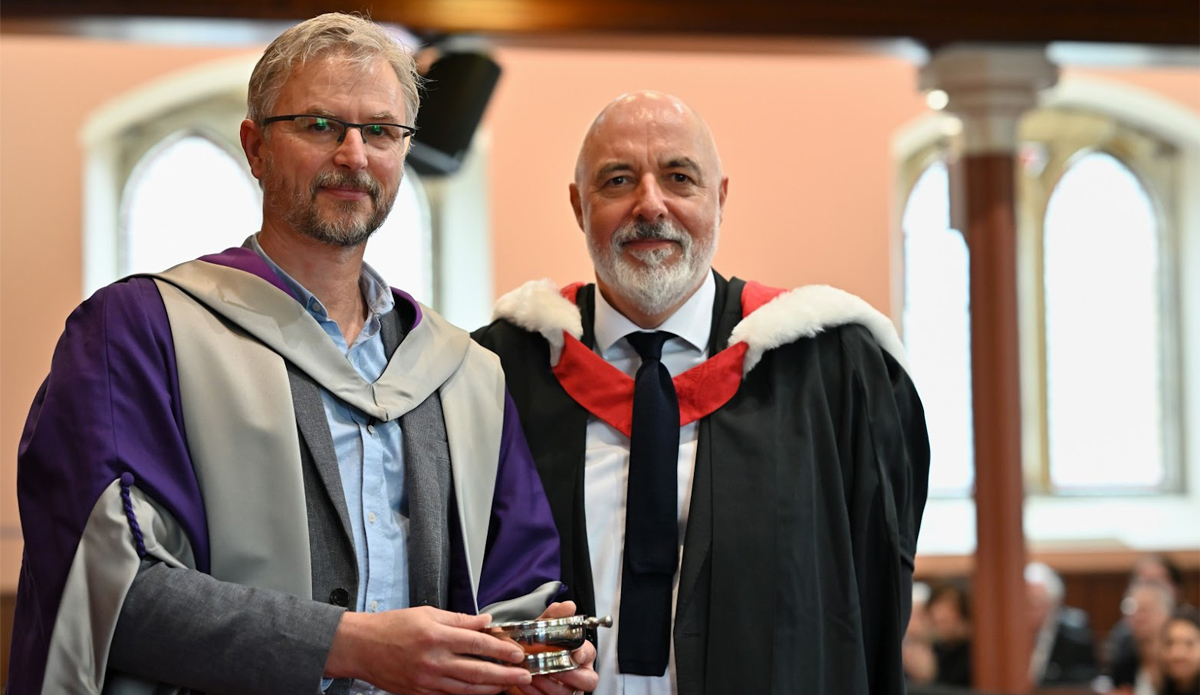 UHI Inverness celebrates the investiture of Professor Bernd Hänfling
